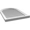 Ekena Millwork Round Top Surface Mount PVC Gable Vent: Functional, w/ 2"W x 2"P Brickmould Sill Frame, 22"W x 32"H GVPRT22X3203SF - alternate 2